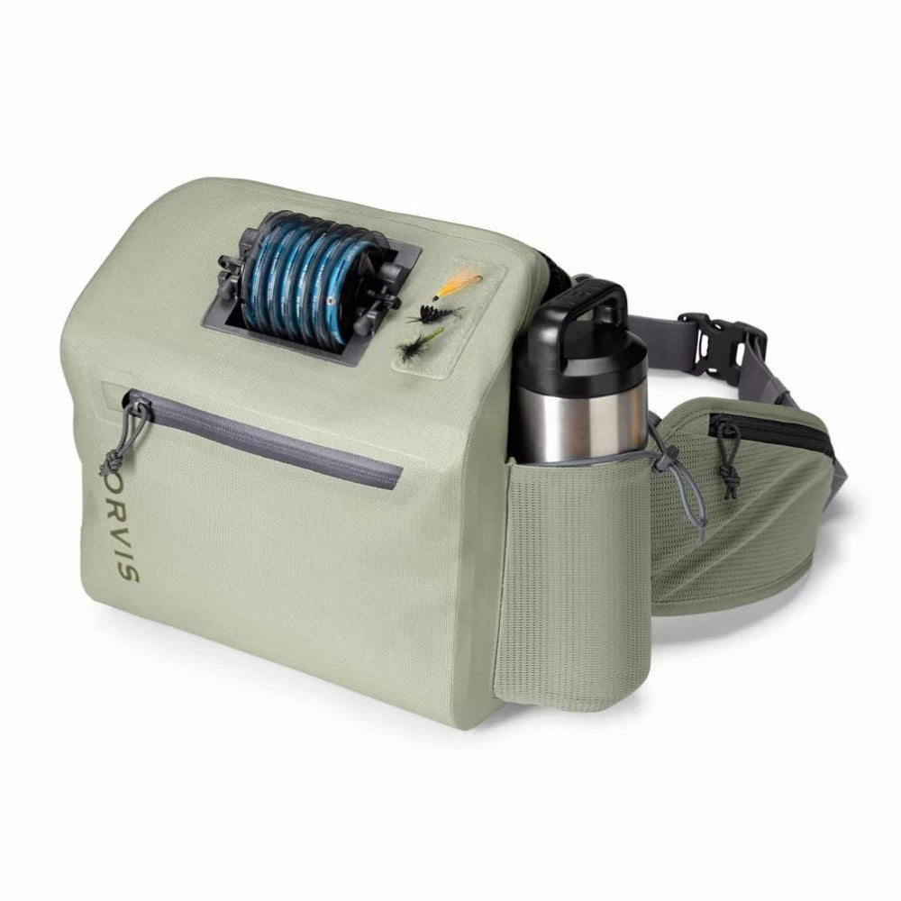 Orvis Wet Wading | PRO Waterproof Hip Pack 10L Cloudburst - Fly Fishing