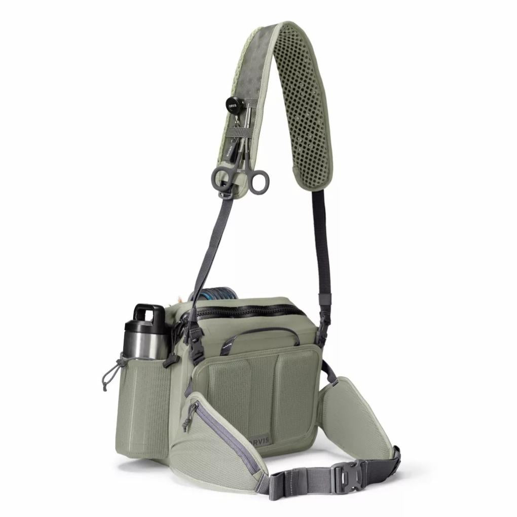 Orvis Wet Wading | PRO Waterproof Hip Pack 10L Cloudburst - Fly Fishing