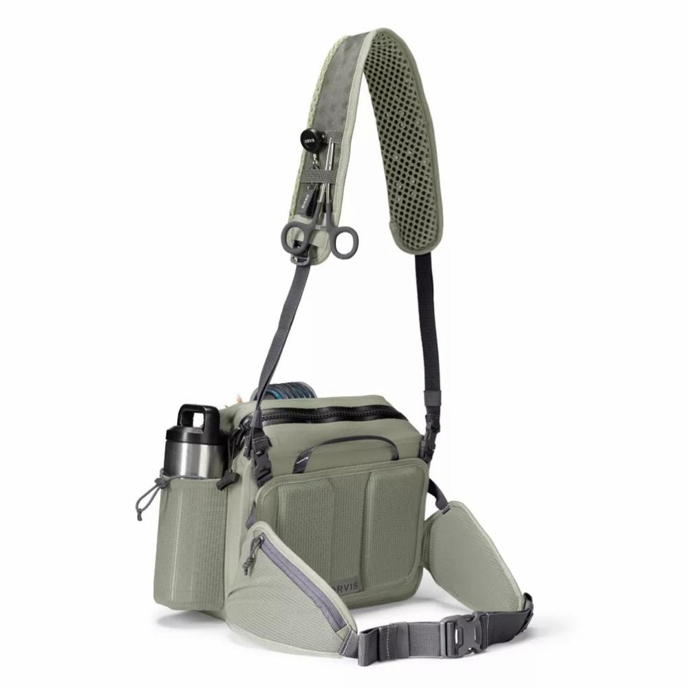 Orvis Wet Wading | PRO Waterproof Hip Pack 10L Cloudburst - Fly Fishing