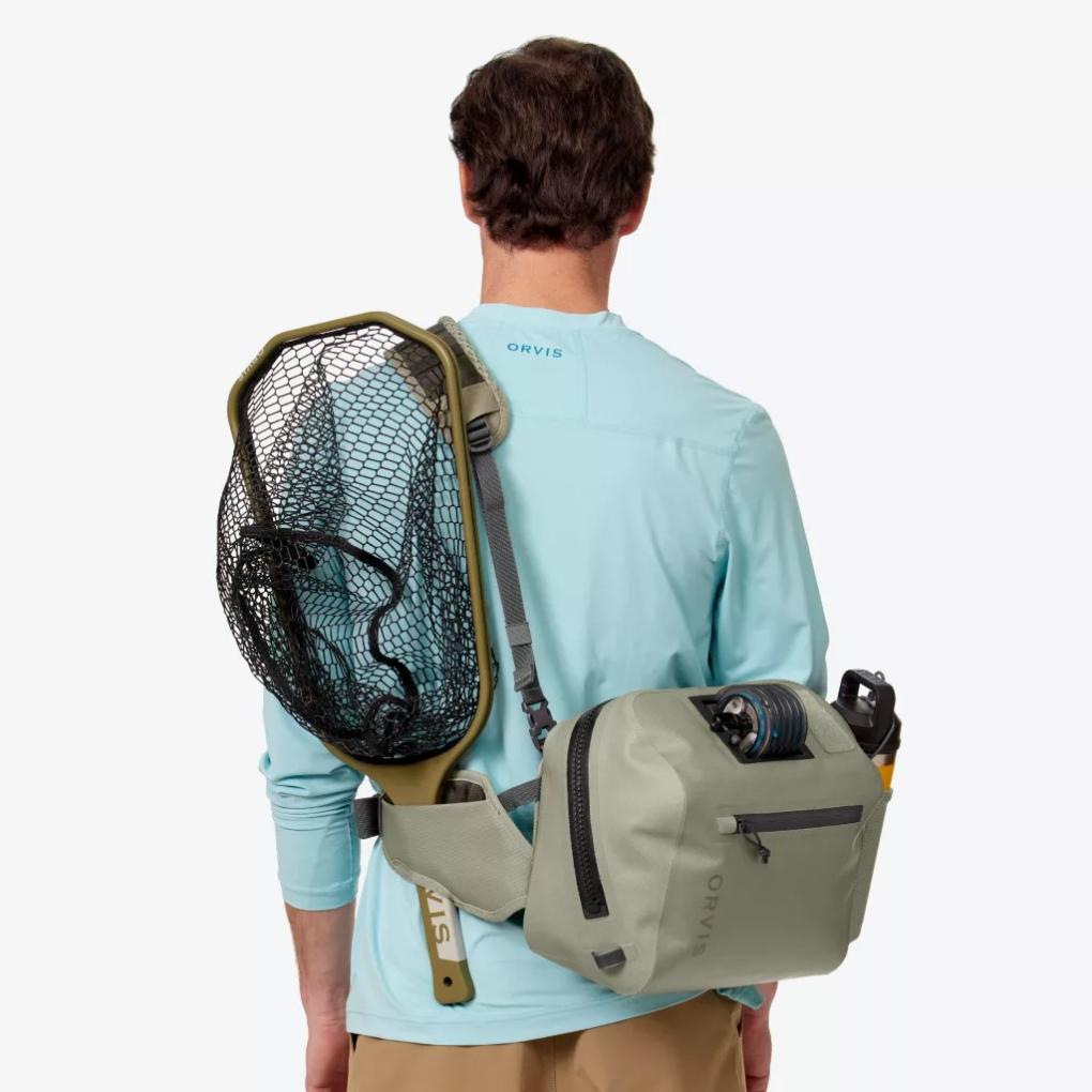 Orvis Wet Wading | PRO Waterproof Hip Pack 10L Cloudburst - Fly Fishing