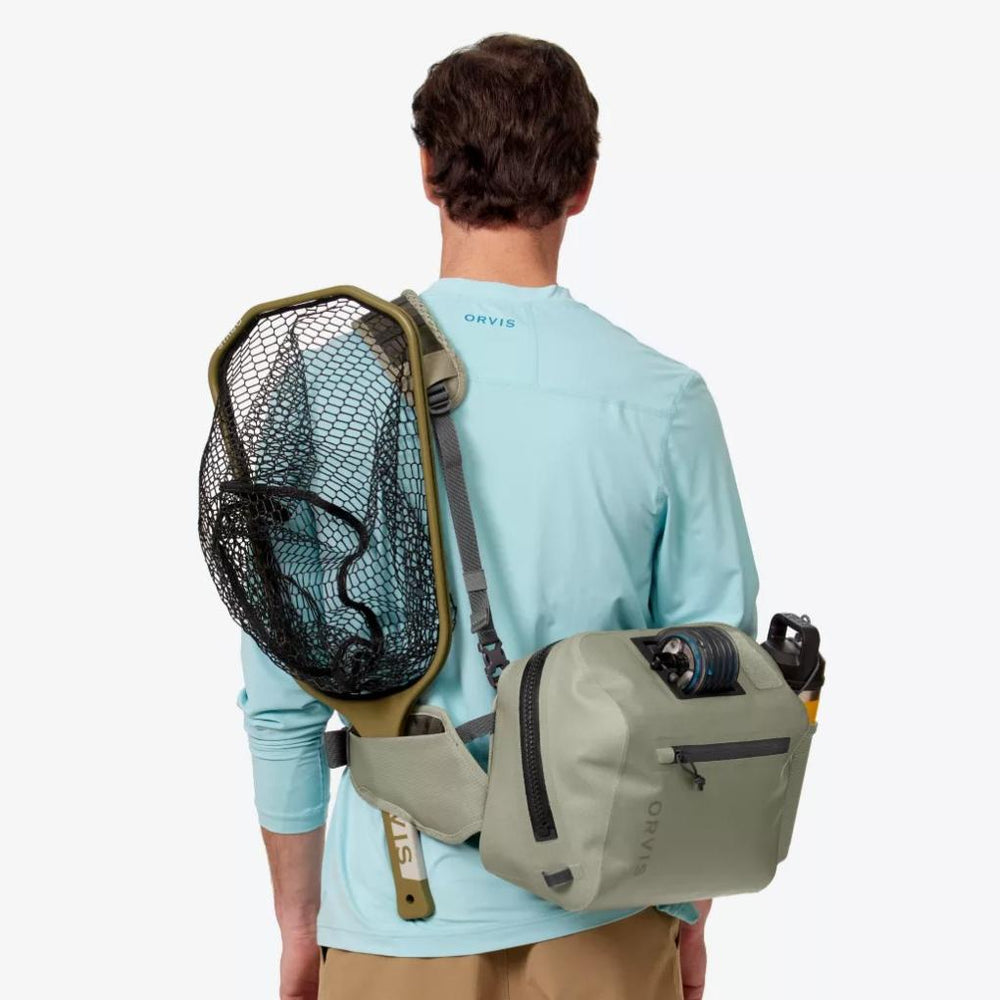 Orvis Wet Wading | PRO Waterproof Hip Pack 10L Cloudburst - Fly Fishing