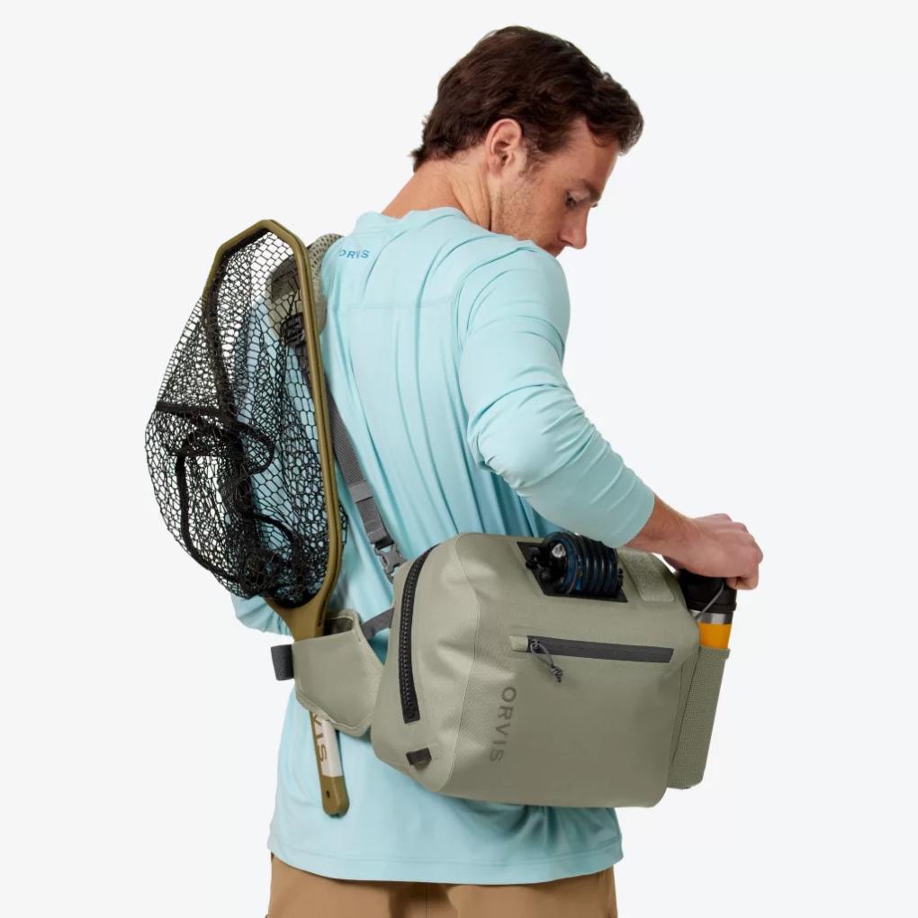 Orvis Wet Wading | PRO Waterproof Hip Pack 10L Cloudburst - Fly Fishing