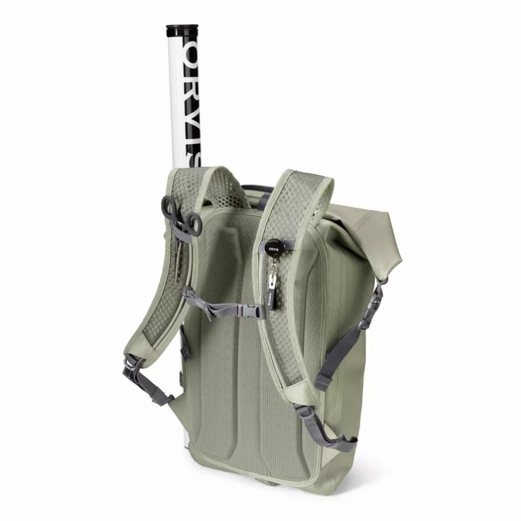 Orvis Wet Wading | PRO Waterproof Roll Top Backpack 20L Cloudburst - Fly Fishing/Packs &amp; Bags