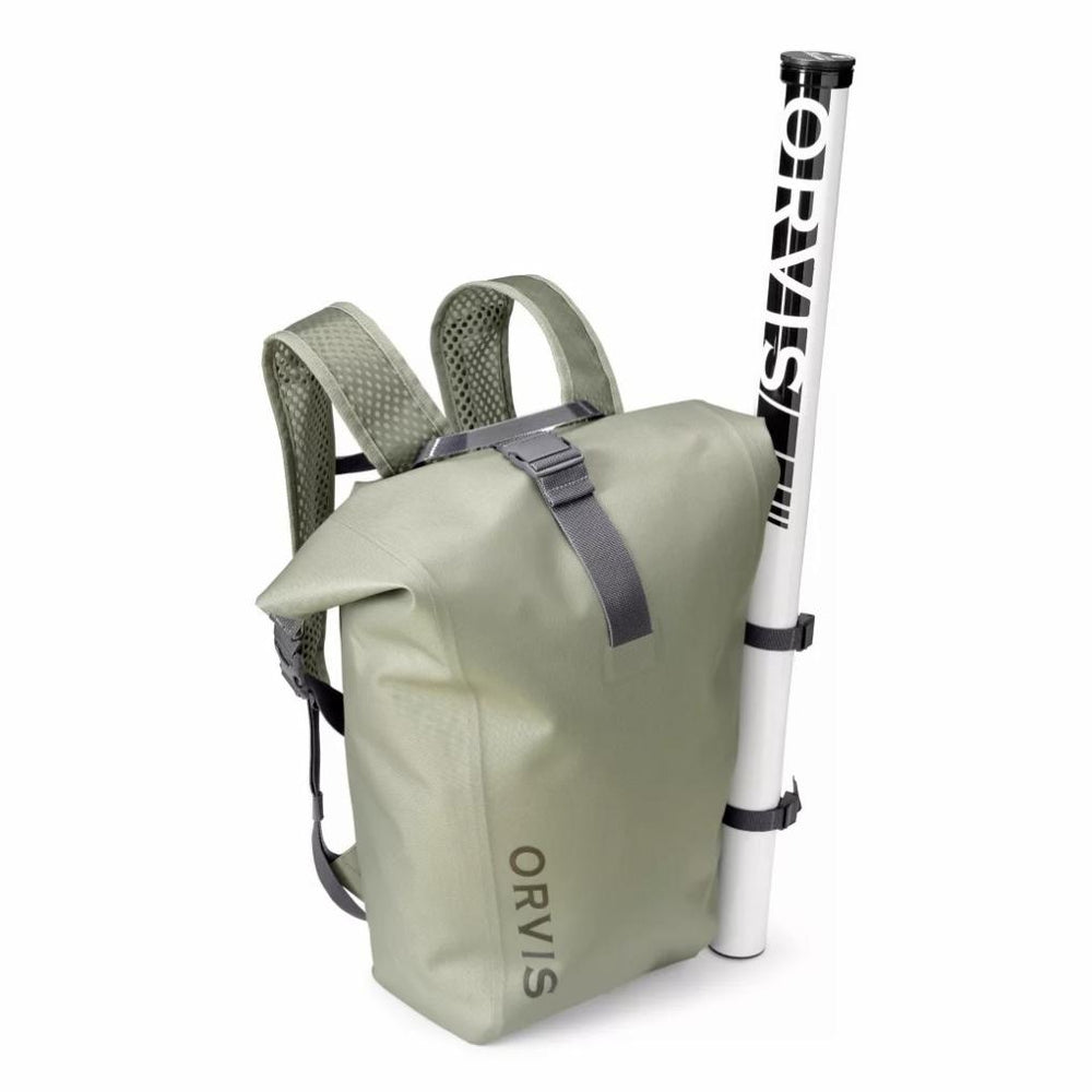 Orvis Wet Wading | PRO Waterproof Roll Top Backpack 20L Cloudburst - Fly Fishing/Packs &amp; Bags