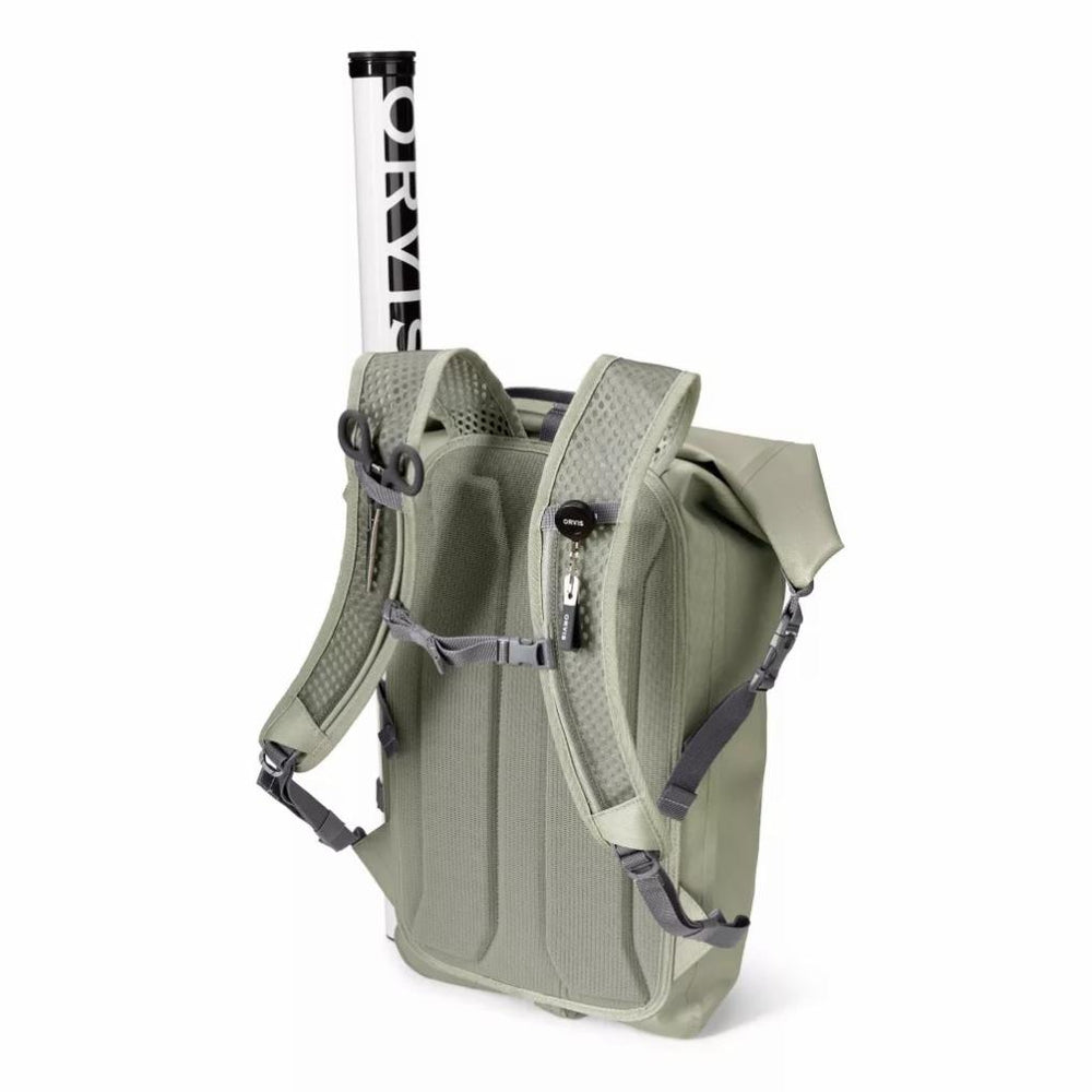 Orvis Wet Wading | PRO Waterproof Roll Top Backpack 20L Cloudburst - Fly Fishing/Packs &amp; Bags