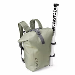 Orvis Wet Wading | PRO Waterproof Roll Top Backpack 20L Cloudburst - Fly Fishing/Packs &amp; Bags